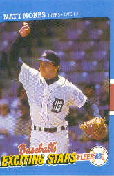 1988 Fleer Exciting Stars Baseball Cards       029      Matt Nokes